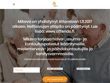 Tablet Screenshot of mikeva.fi